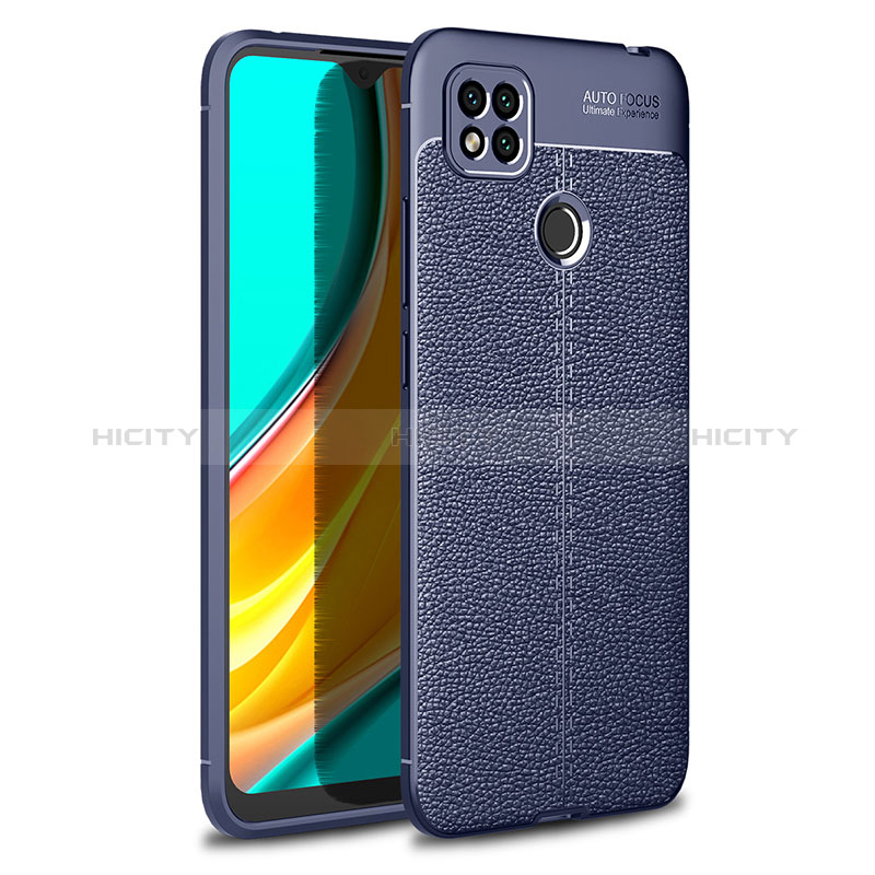 Custodia Silicone Morbida In Pelle Cover WL1 per Xiaomi Redmi 9C