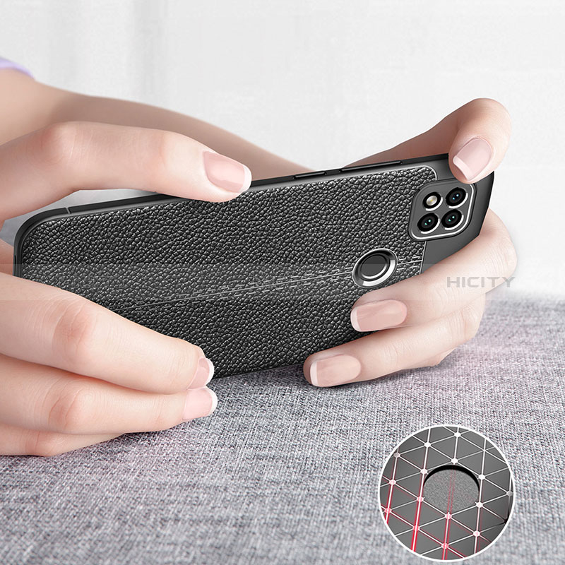 Custodia Silicone Morbida In Pelle Cover WL1 per Xiaomi Redmi 9C