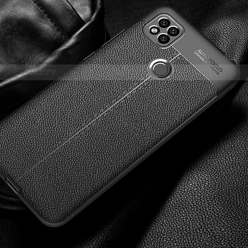Custodia Silicone Morbida In Pelle Cover WL2 per Xiaomi Redmi 10A 4G