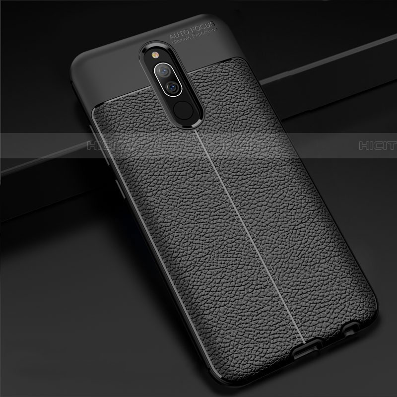 Custodia Silicone Morbida In Pelle per Xiaomi Redmi 8 Nero