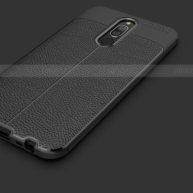 Custodia Silicone Morbida In Pelle per Xiaomi Redmi 8 Nero