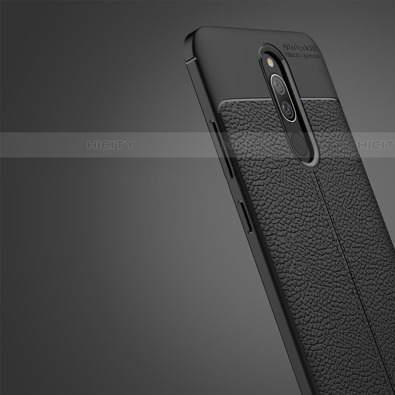 Custodia Silicone Morbida In Pelle per Xiaomi Redmi 8 Nero