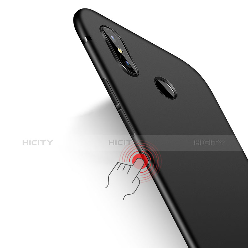 Custodia Silicone Morbida Lucido per Xiaomi Mi 6X Nero