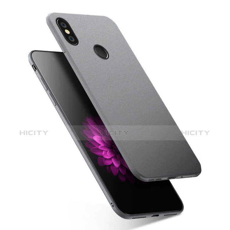 Custodia Silicone Morbida Lucido per Xiaomi Redmi Note 5 Pro Grigio