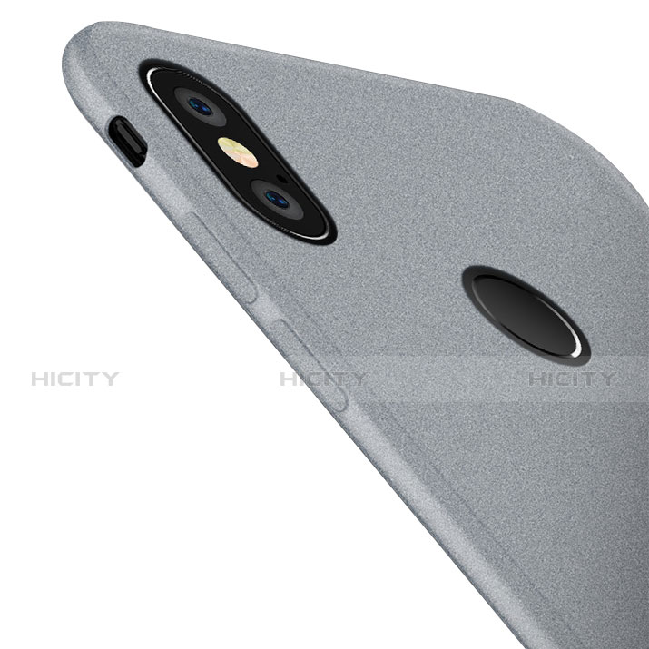 Custodia Silicone Morbida Lucido per Xiaomi Redmi S2 Grigio