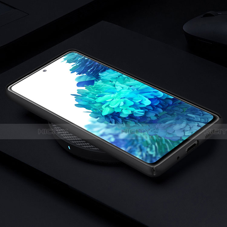 Custodia Silicone Morbida Spigato per Samsung Galaxy S20 FE 5G Nero