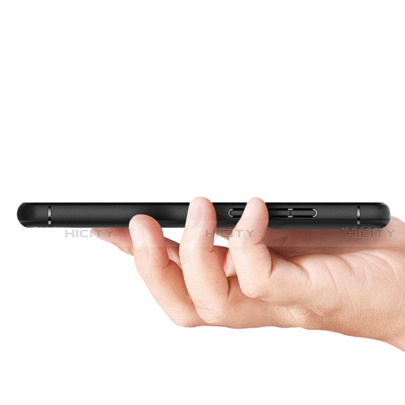 Custodia Silicone Morbida Spigato per Xiaomi Mi 9T Nero