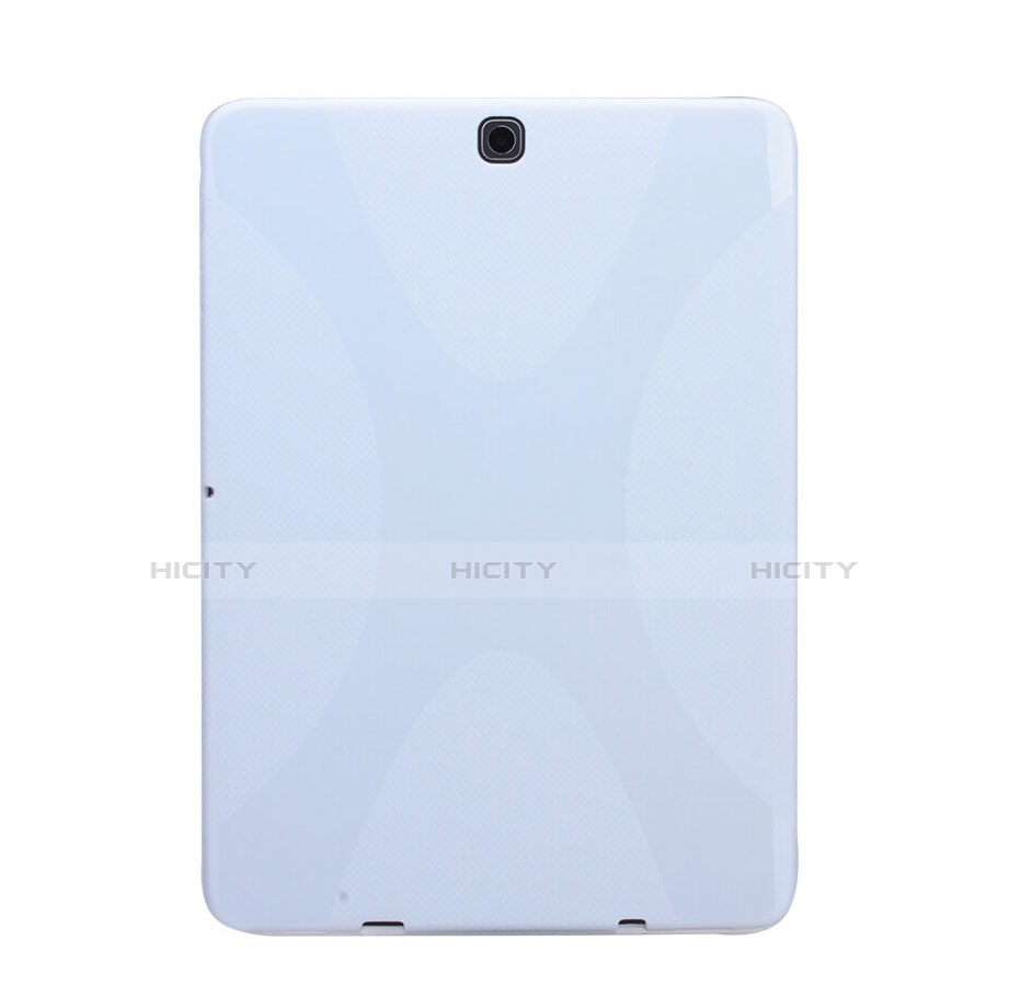 Custodia Silicone Morbida X-Line per Samsung Galaxy Tab S2 8.0 SM-T710 SM-T715 Bianco