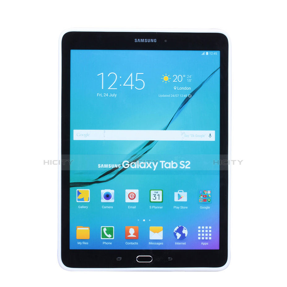 Custodia Silicone Morbida X-Line per Samsung Galaxy Tab S2 8.0 SM-T710 SM-T715 Bianco