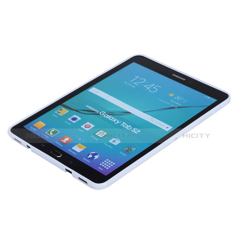 Custodia Silicone Morbida X-Line per Samsung Galaxy Tab S2 8.0 SM-T710 SM-T715 Bianco