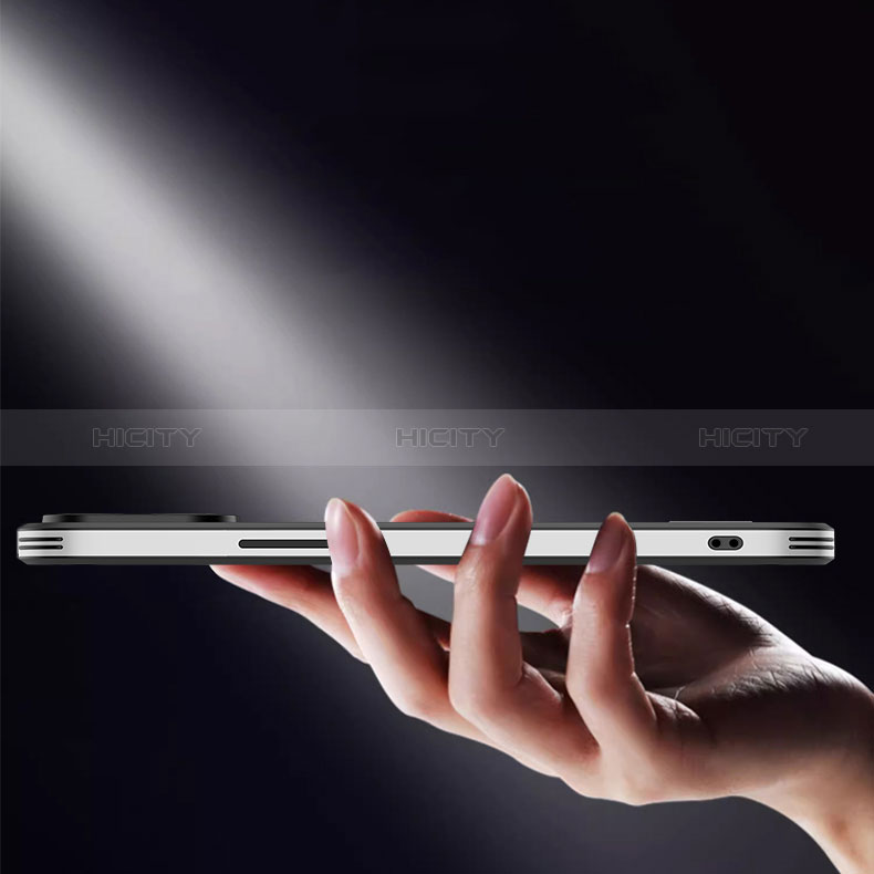 Custodia Silicone Specchio Laterale Cover AT1 per Apple iPhone 15 Pro