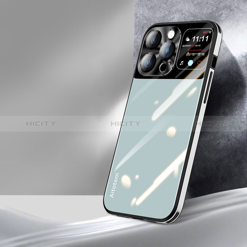 Custodia Silicone Specchio Laterale Cover AT2 per Apple iPhone 14 Pro