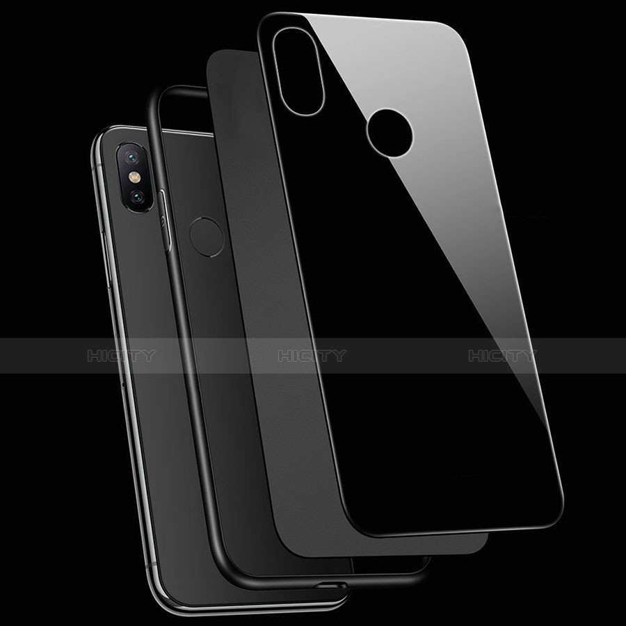 Custodia Silicone Specchio Laterale Cover con Magnetico Anello Supporto per Xiaomi Mi 8