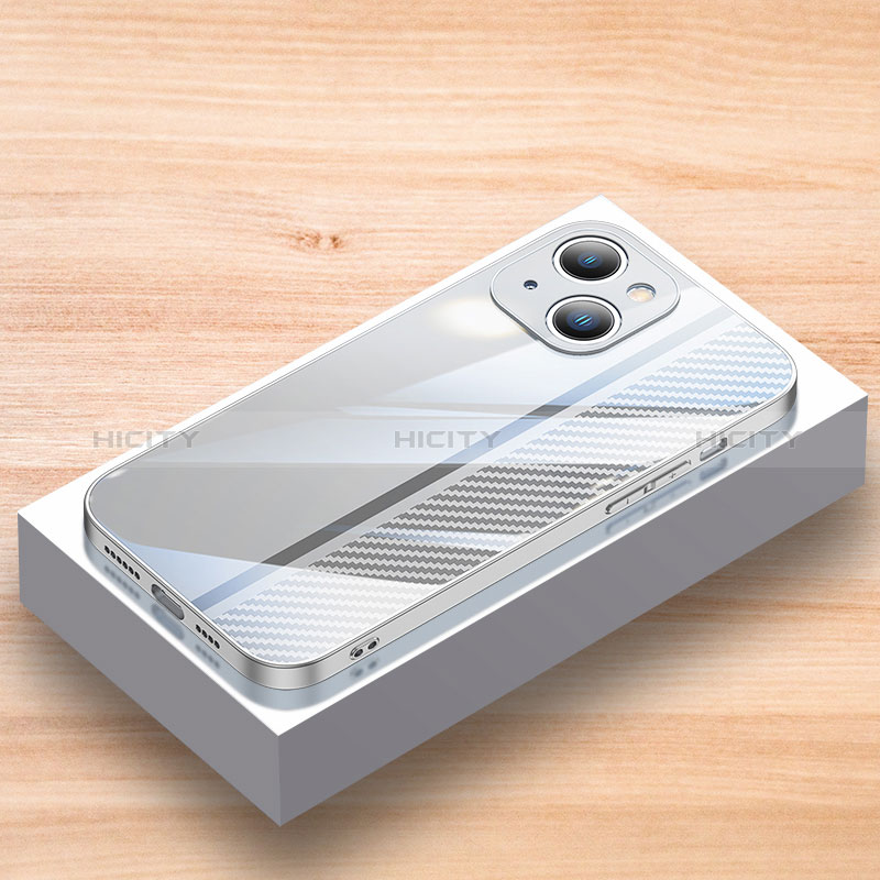 Custodia Silicone Specchio Laterale Cover JL1 per Apple iPhone 15 Plus