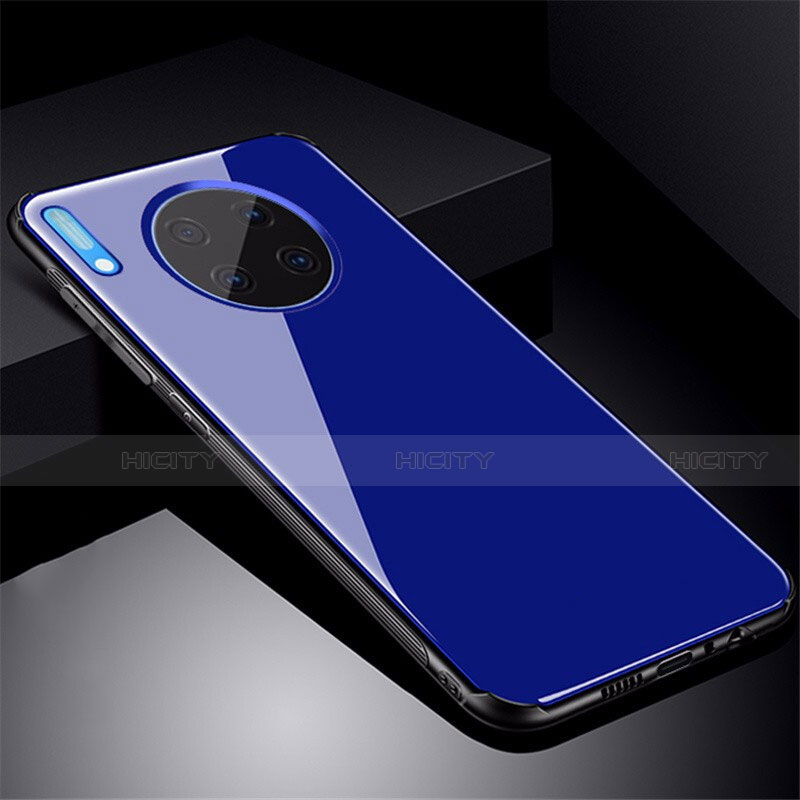 Custodia Silicone Specchio Laterale Cover M01 per Huawei Mate 30 Pro 5G