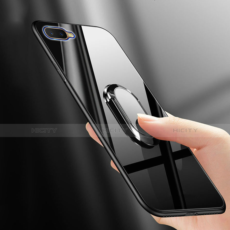 Custodia Silicone Specchio Laterale Cover M01 per Oppo RX17 Neo