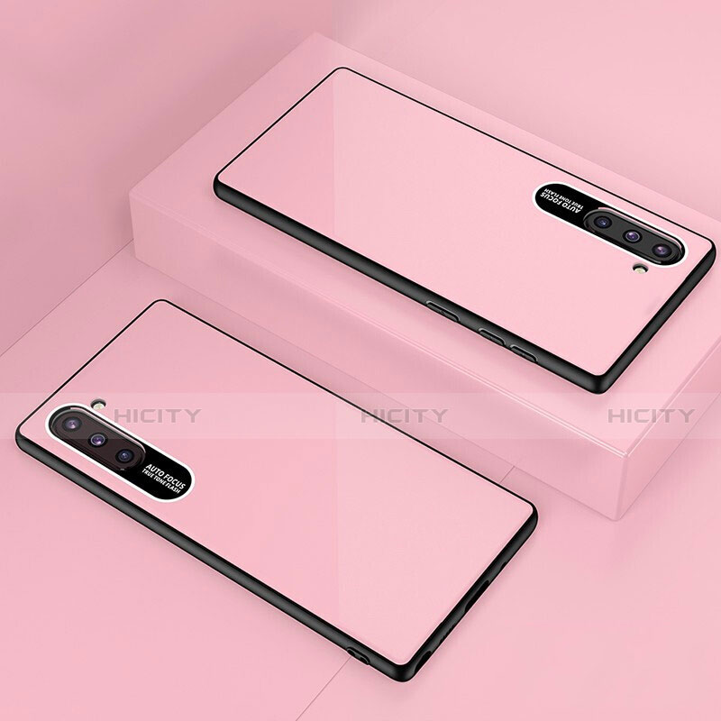 Custodia Silicone Specchio Laterale Cover M01 per Samsung Galaxy Note 10