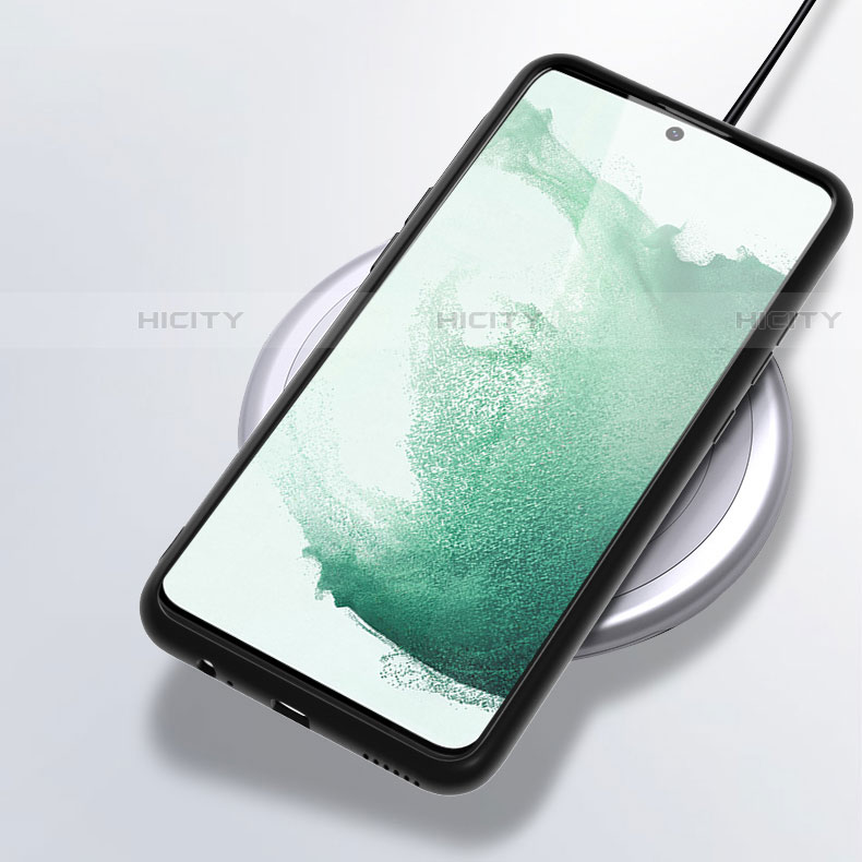 Custodia Silicone Specchio Laterale Cover M01 per Samsung Galaxy S21 Plus 5G