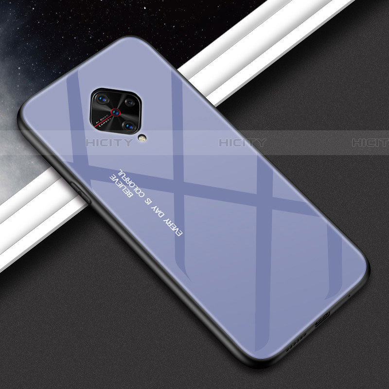 Custodia Silicone Specchio Laterale Cover M01 per Vivo S1 Pro