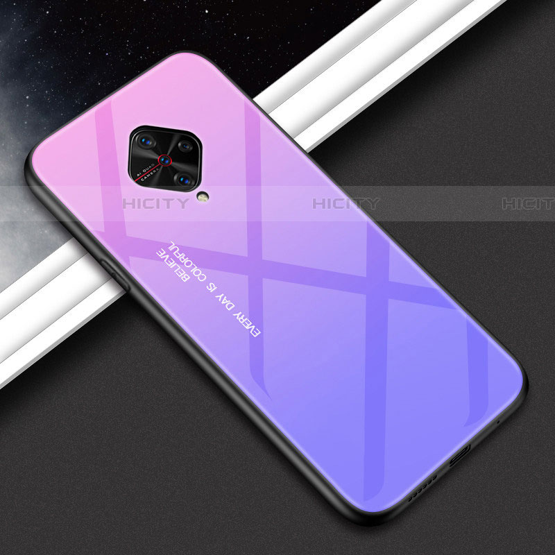 Custodia Silicone Specchio Laterale Cover M01 per Vivo S1 Pro