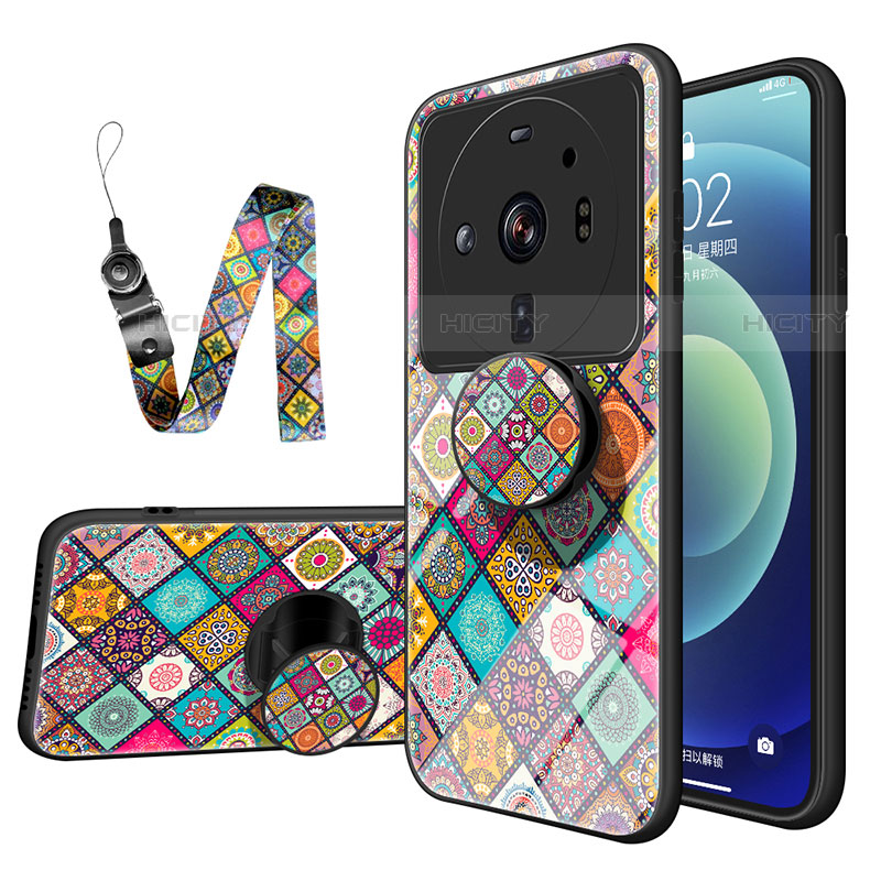 Custodia Silicone Specchio Laterale Cover M01 per Xiaomi Mi 12 Ultra 5G
