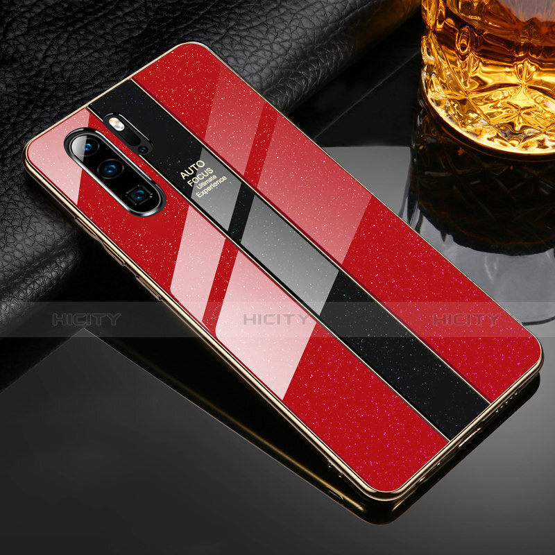 Custodia Silicone Specchio Laterale Cover M02 per Huawei P30 Pro