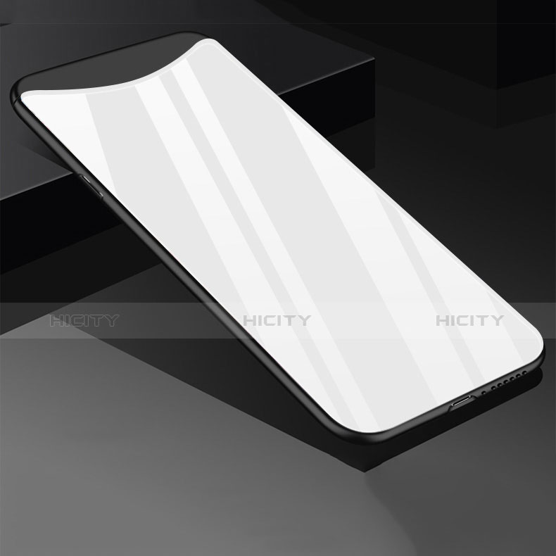 Custodia Silicone Specchio Laterale Cover M02 per Oppo Find X Super Flash Edition