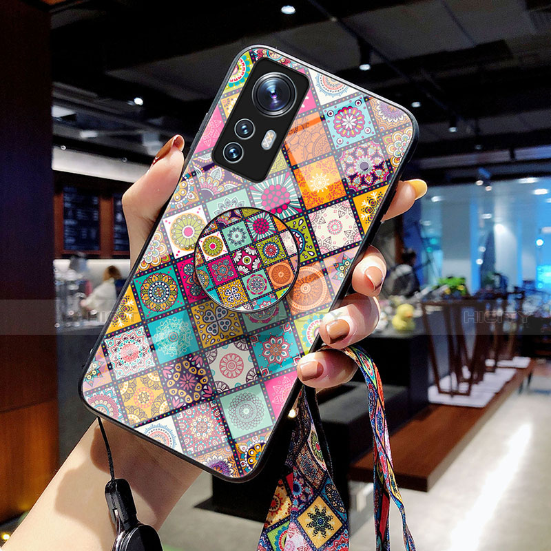 Custodia Silicone Specchio Laterale Cover M02 per Xiaomi Mi 12 5G