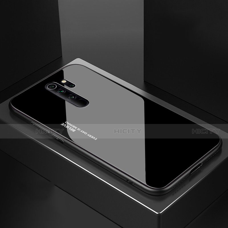 Custodia Silicone Specchio Laterale Cover M02 per Xiaomi Redmi Note 8 Pro