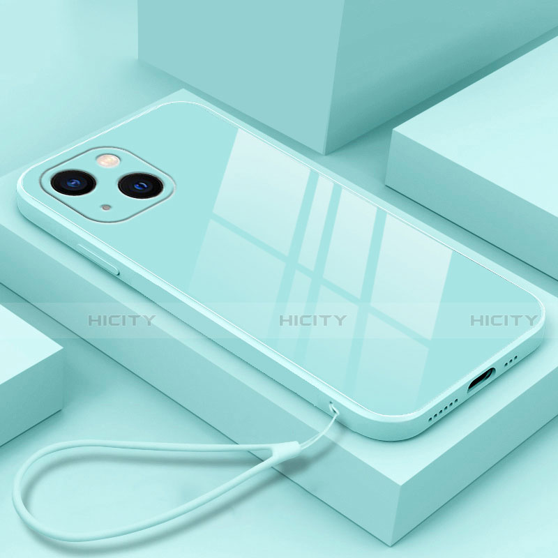 Custodia Silicone Specchio Laterale Cover M03 per Apple iPhone 13