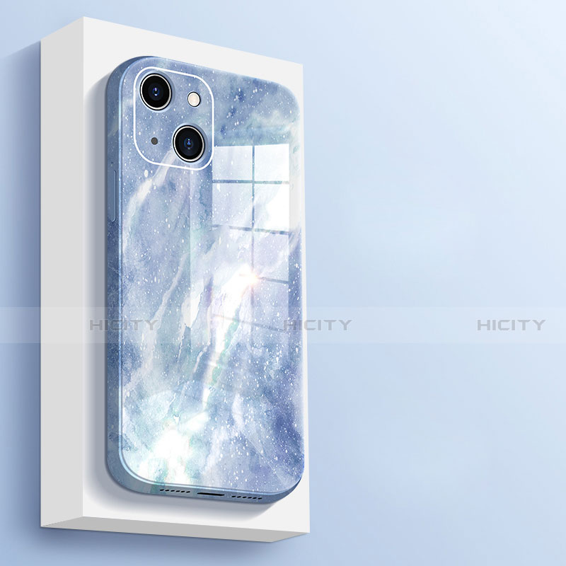 Custodia Silicone Specchio Laterale Cover M05 per Apple iPhone 13 Mini