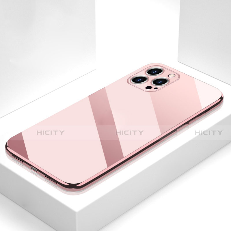 Custodia Silicone Specchio Laterale Cover M05 per Apple iPhone 13 Pro