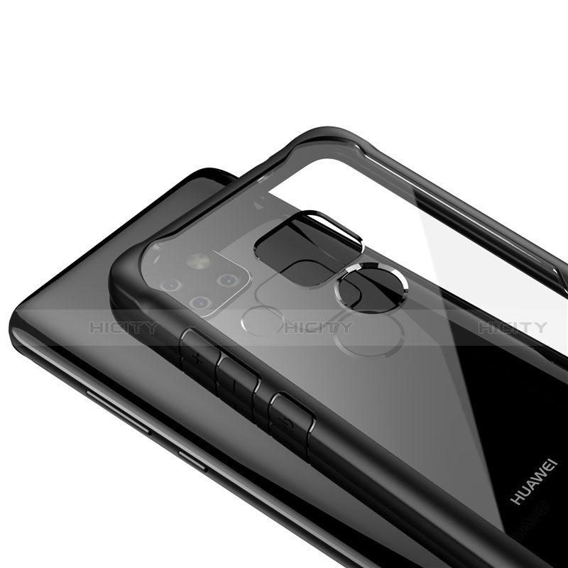 Custodia Silicone Specchio Laterale Cover M05 per Huawei Mate 20