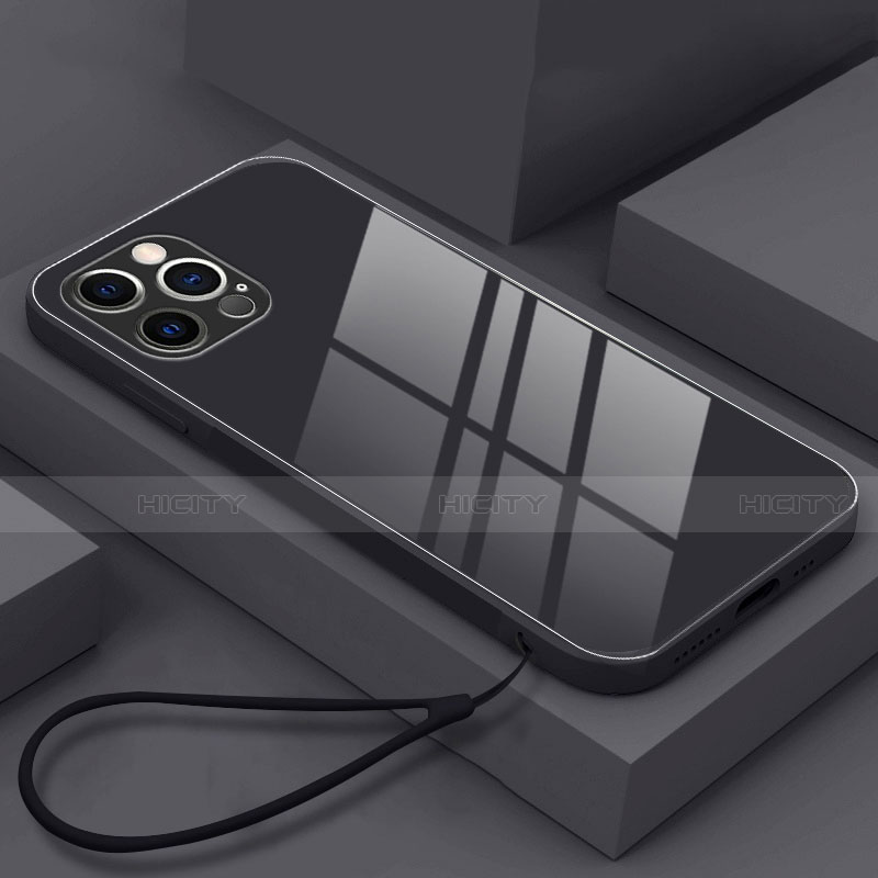 Custodia Silicone Specchio Laterale Cover M09 per Apple iPhone 13 Pro