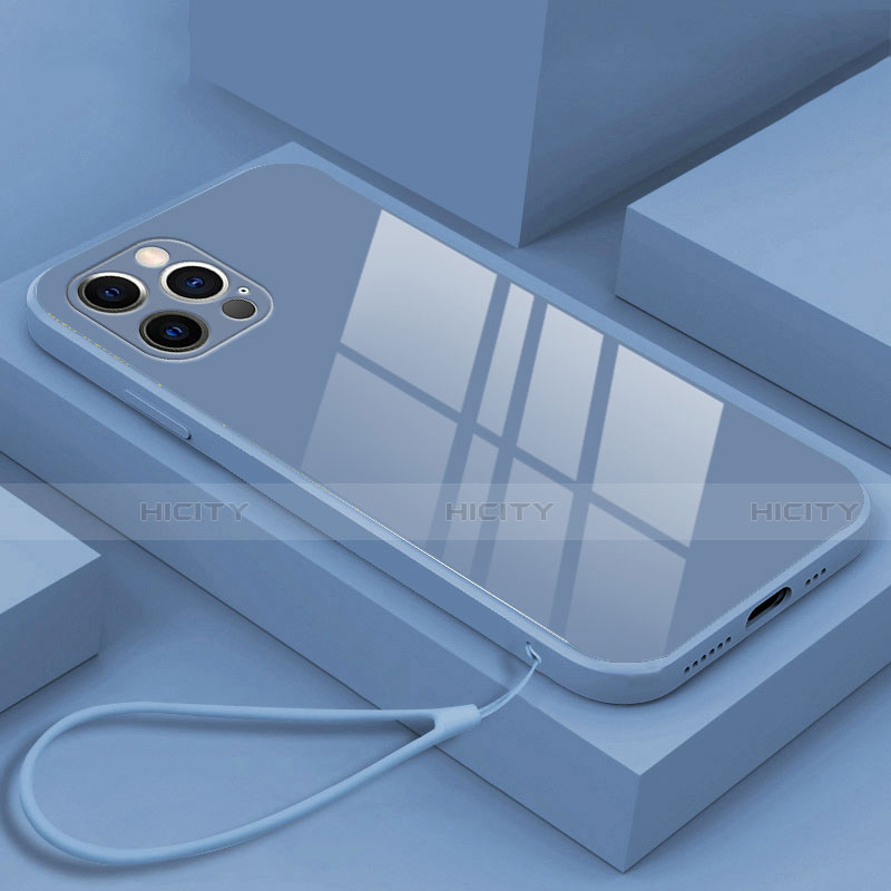 Custodia Silicone Specchio Laterale Cover M09 per Apple iPhone 14 Pro