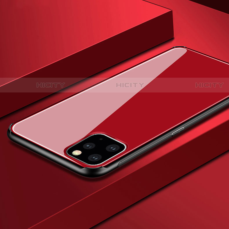 Custodia Silicone Specchio Laterale Cover per Apple iPhone 11 Pro Max