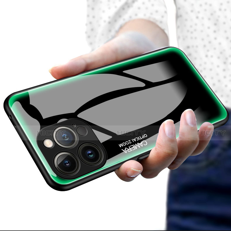 Custodia Silicone Specchio Laterale Cover per Apple iPhone 13 Pro