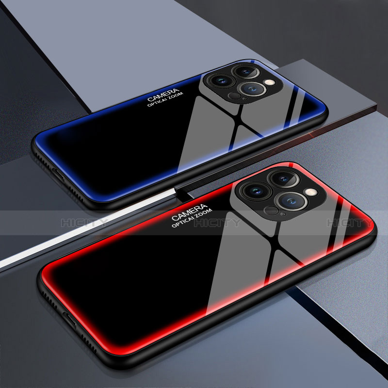 Custodia Silicone Specchio Laterale Cover per Apple iPhone 13 Pro