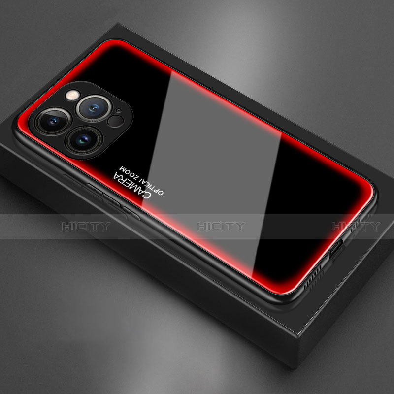 Custodia Silicone Specchio Laterale Cover per Apple iPhone 13 Pro Max