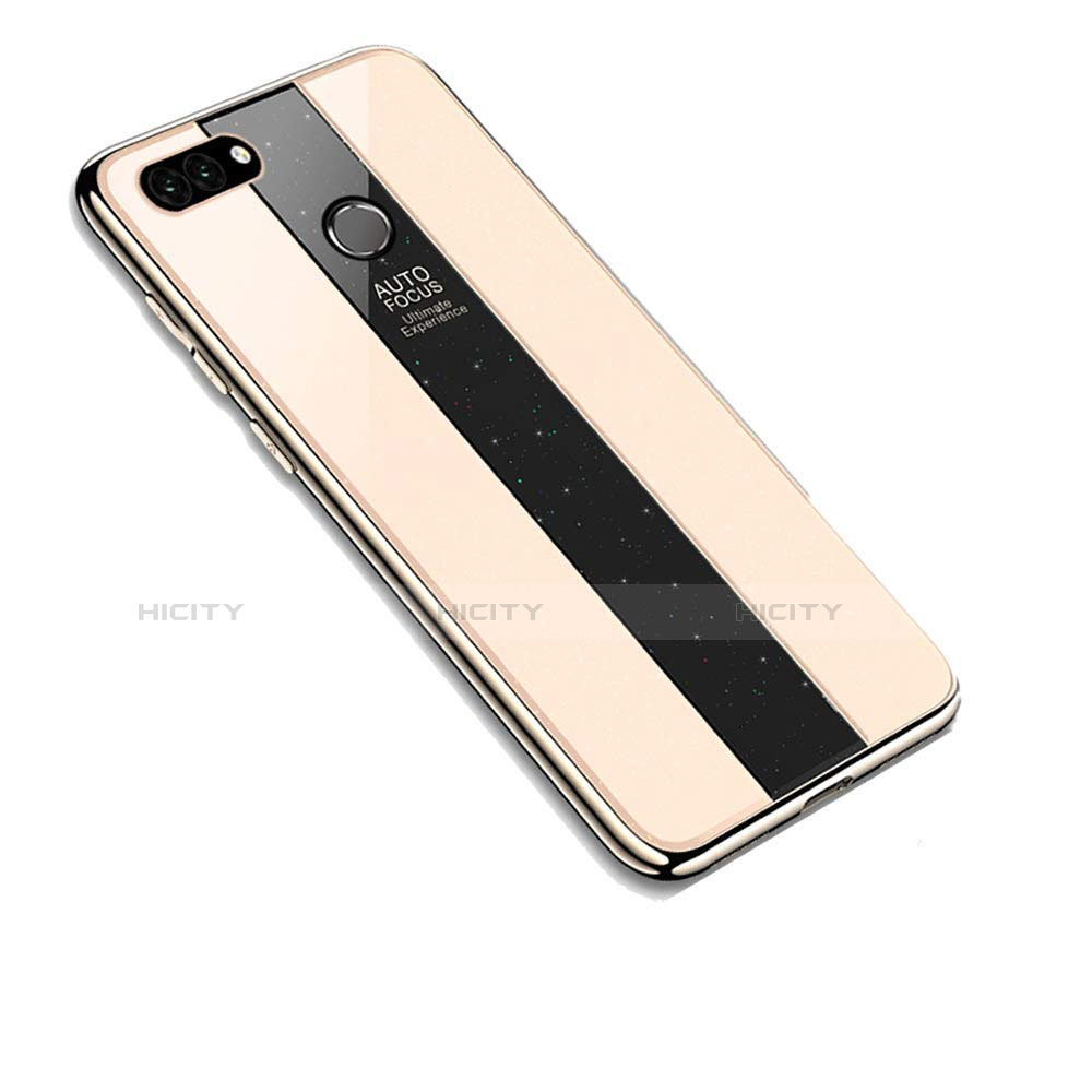 Custodia Silicone Specchio Laterale Cover per Huawei Enjoy 8 Plus