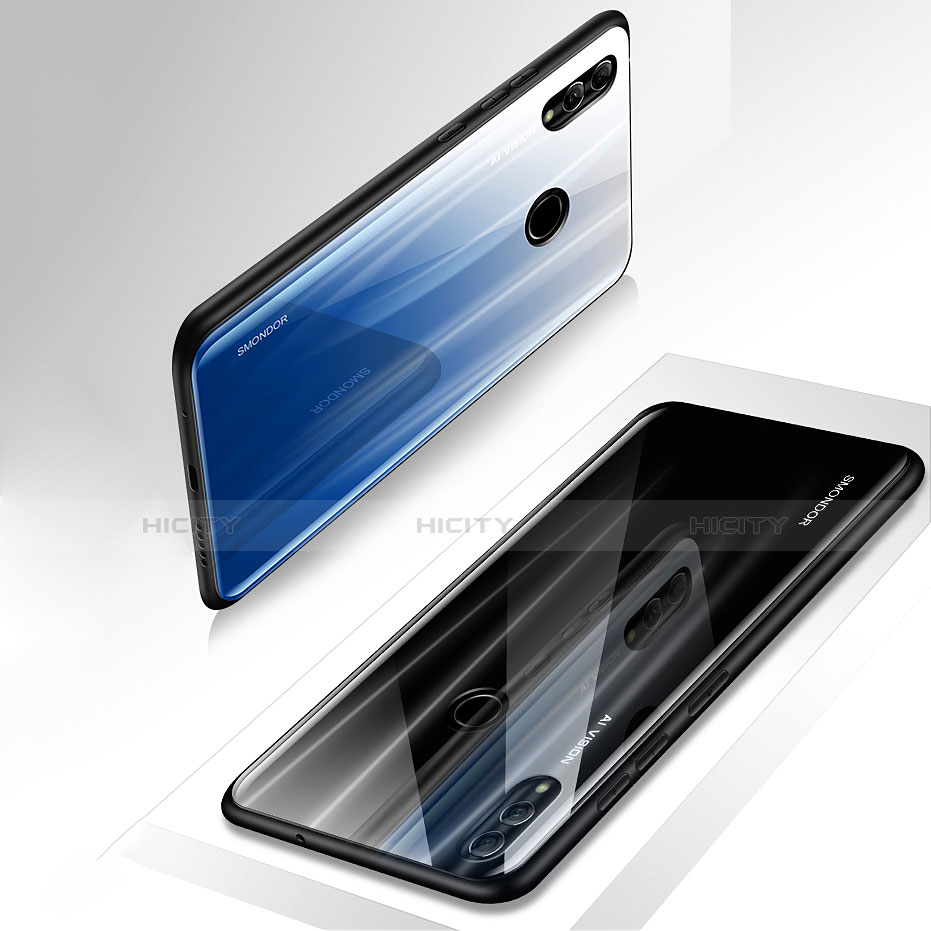 Custodia Silicone Specchio Laterale Cover per Huawei Honor 10 Lite