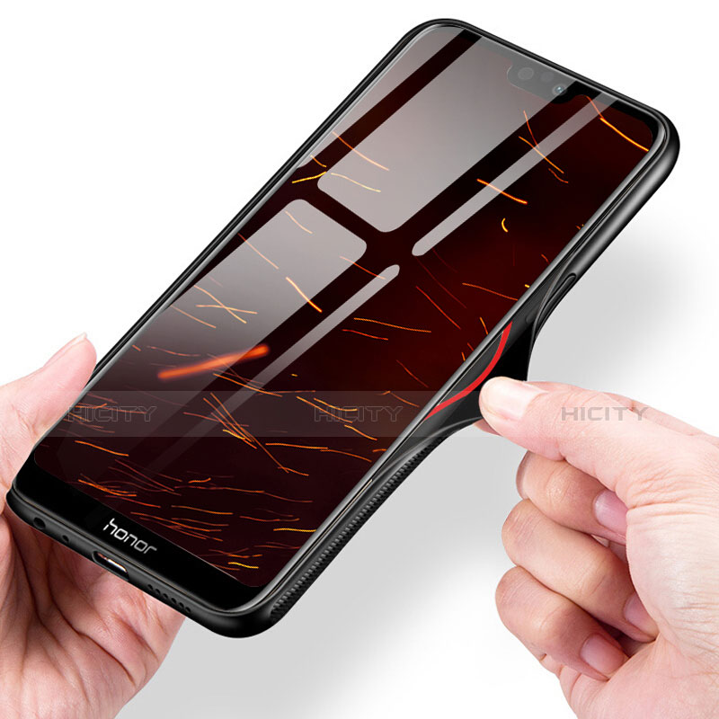 Custodia Silicone Specchio Laterale Cover per Huawei Honor 9i