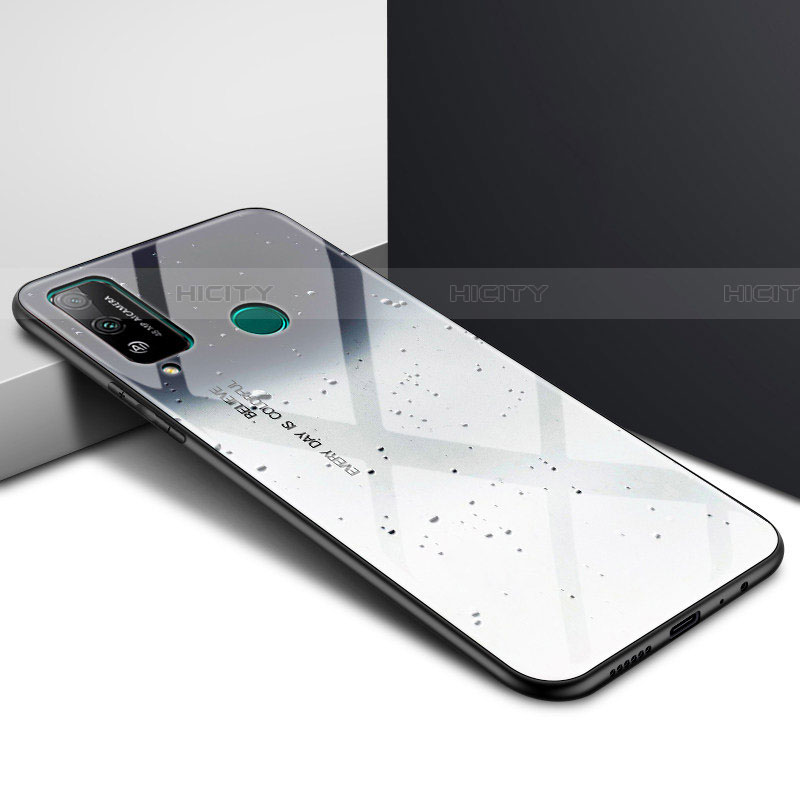 Custodia Silicone Specchio Laterale Cover per Huawei Honor Play4T Grigio