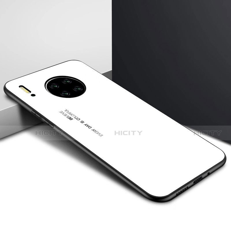 Custodia Silicone Specchio Laterale Cover per Huawei Mate 30 5G