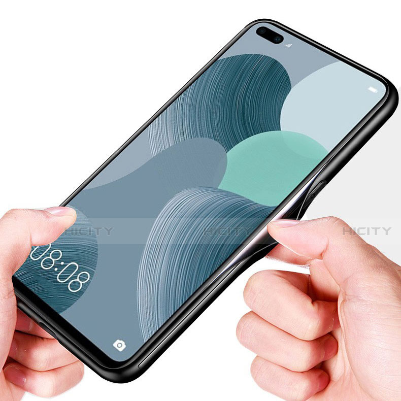 Custodia Silicone Specchio Laterale Cover per Huawei Nova 6 5G