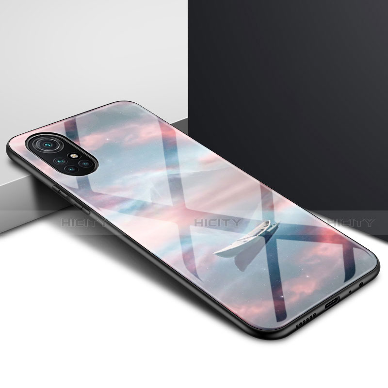 Custodia Silicone Specchio Laterale Cover per Huawei Nova 8 5G