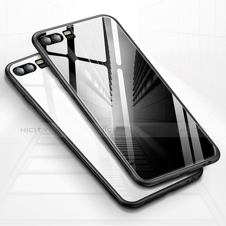 Custodia Silicone Specchio Laterale Cover per Huawei P10