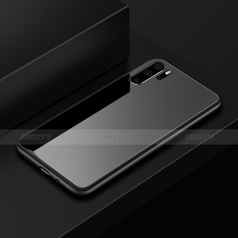 Custodia Silicone Specchio Laterale Cover per Huawei P30 Pro