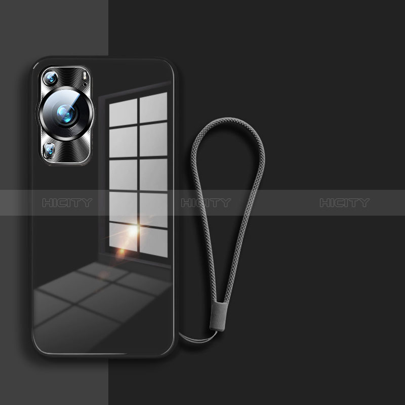Custodia Silicone Specchio Laterale Cover per Huawei P60 Pro