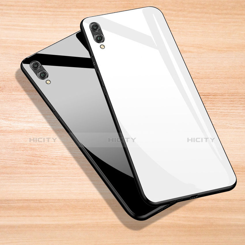 Custodia Silicone Specchio Laterale Cover per Huawei Y7 Prime (2019)
